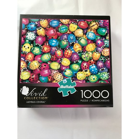 PUZZLE 1000 VIVID COLLECTION LADYBUG CENTRAL